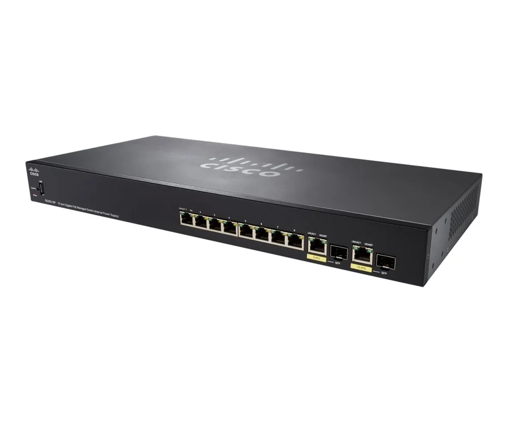 CISCO SG355-10P SWITCH GESTIONADO DE 10 PUERTOS GIGABIT/POE