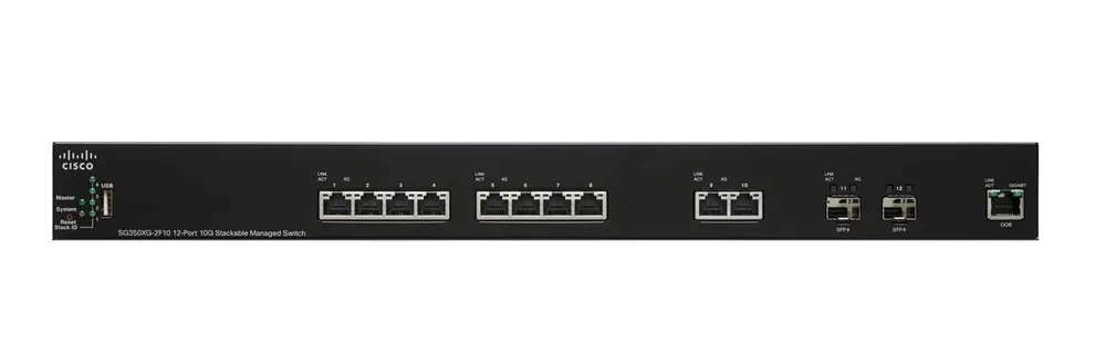 Switch Cisco SG350XG-2F10 10gbps 10g estable