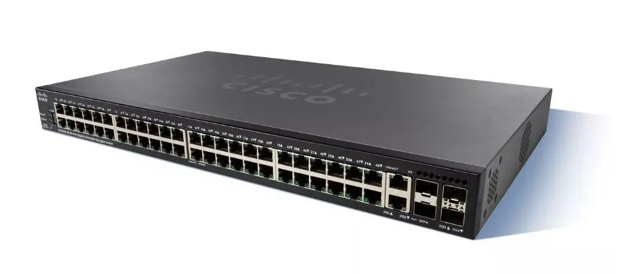 CISCO SG350X-48MP POE 24-ПОРТОВЫЙ ГИГАБИТНЫЙ/СТACКАБЕЛЬНЫЙ КОММУТАТОР
