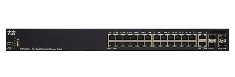 коммутатор cisco SG350X-24MP