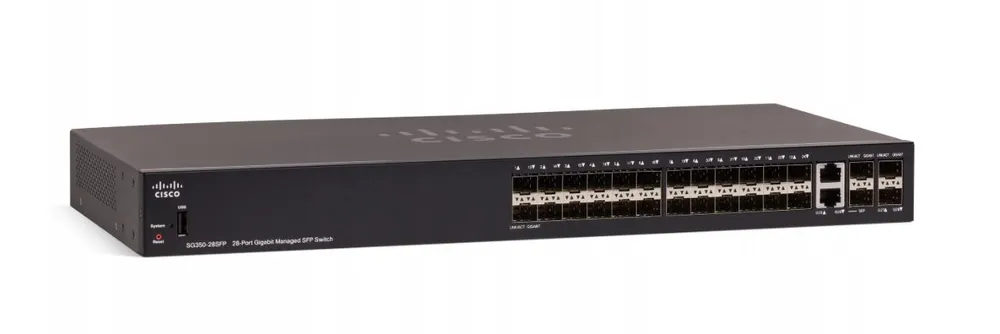 Sg350-28SFP 24 puertos gigabit SFP switch cisco