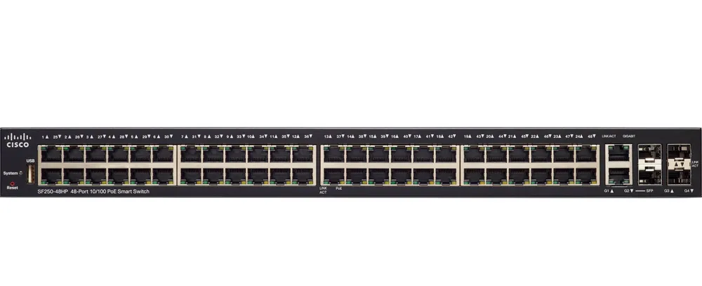 Switch PoE Cisco SF250-48hp