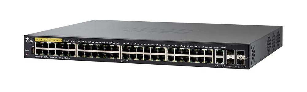 SF350-48P 48-PORT switch poe