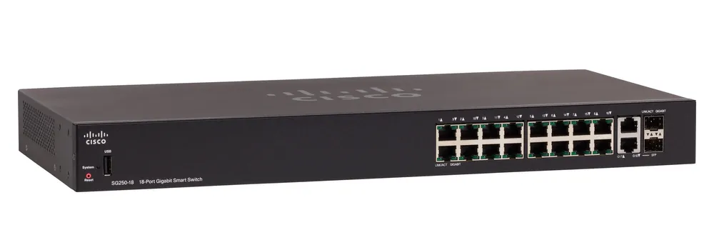 Porte Cisco SG250-18 18 Gigabit
