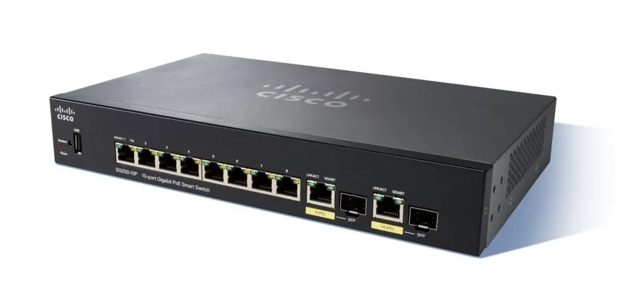 Cisco SG250-10P PoE Switch