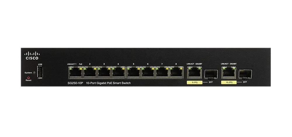 Cisco SG250-10P Switch
