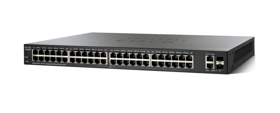 Porte PoE Cisco SG220-50P 48 Gigabit