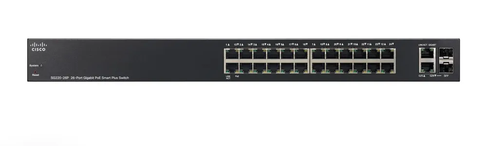 Switch Cisco SG220-26P PoE