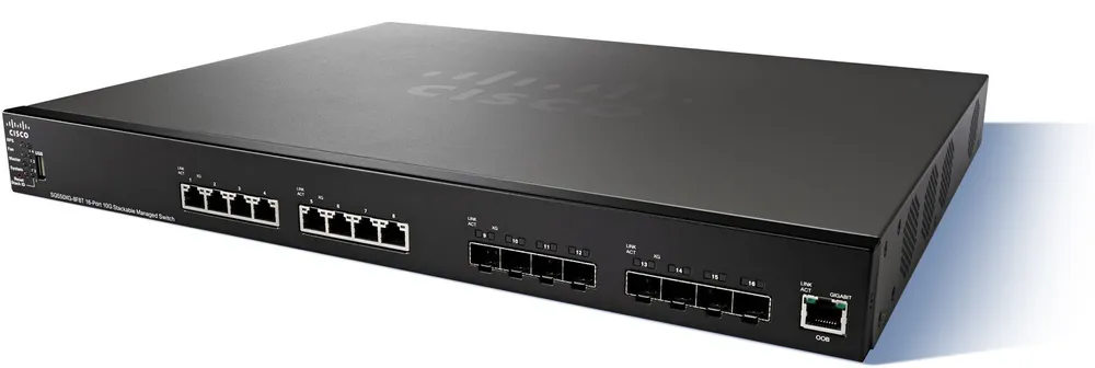 interruptor cisco SG550XG-8F8T