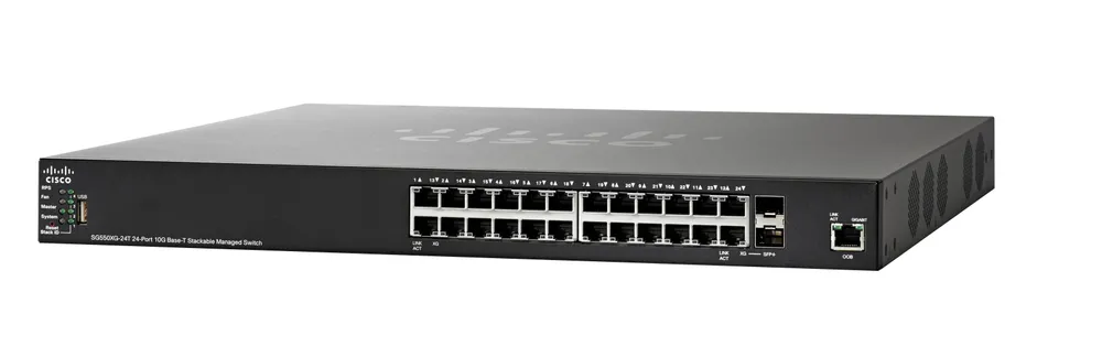 SG550XG-24t INTERRUPTOR DE 24 PUERTOS a 10Gbps almacenable