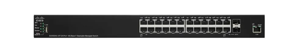 interruptor cisco SG550XG-24T