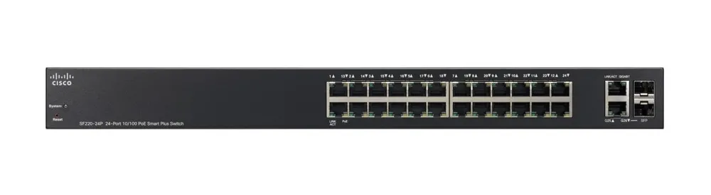 Switch Cisco SF220-24P PoE