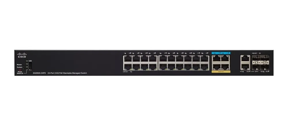 коммутатор cisco SG350X-24PD