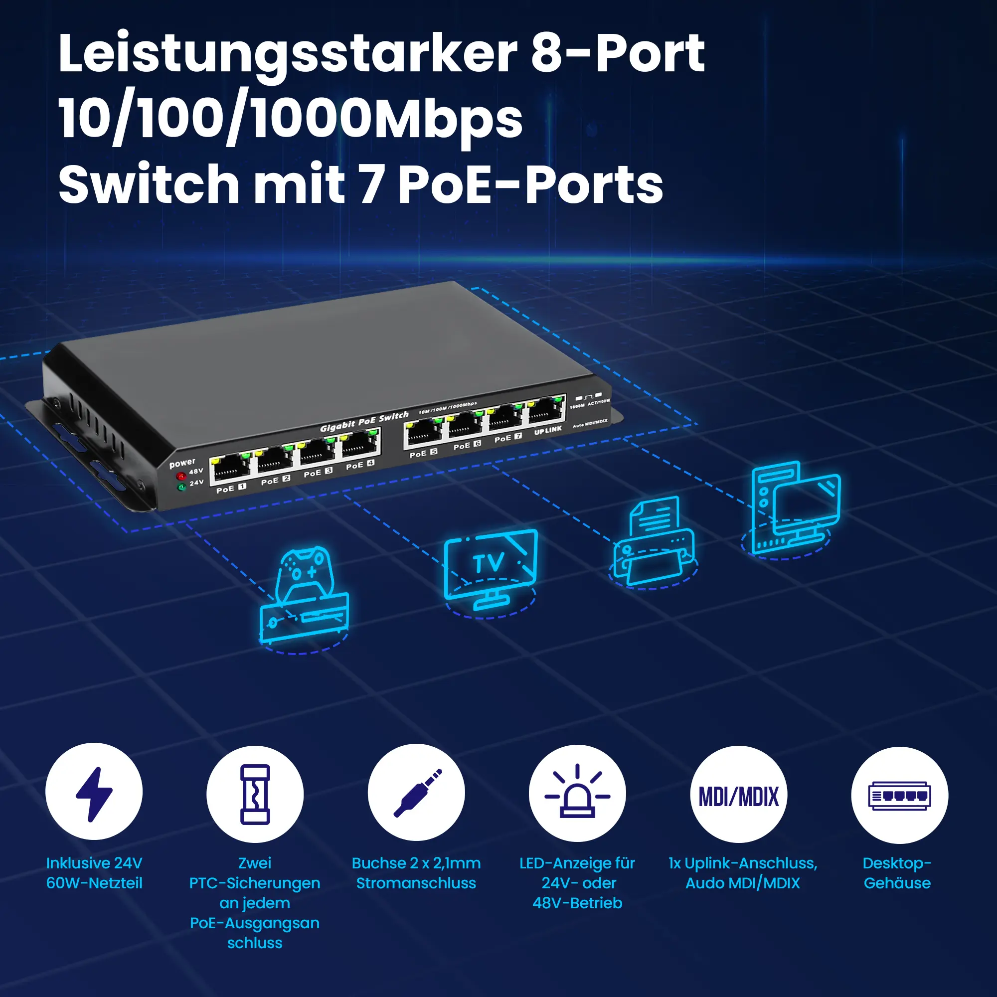 Extralink Kratos Schalter Poe 