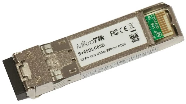 S + 85DLC03D SFP + MODÜL 10G SM 300M 850NM ÇOK MODLU LC-KONNEKTÖR