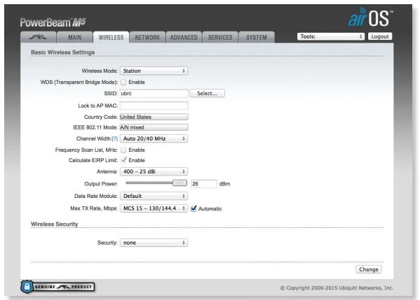 ubiquiti 5GHZ 22DBI m5 300
