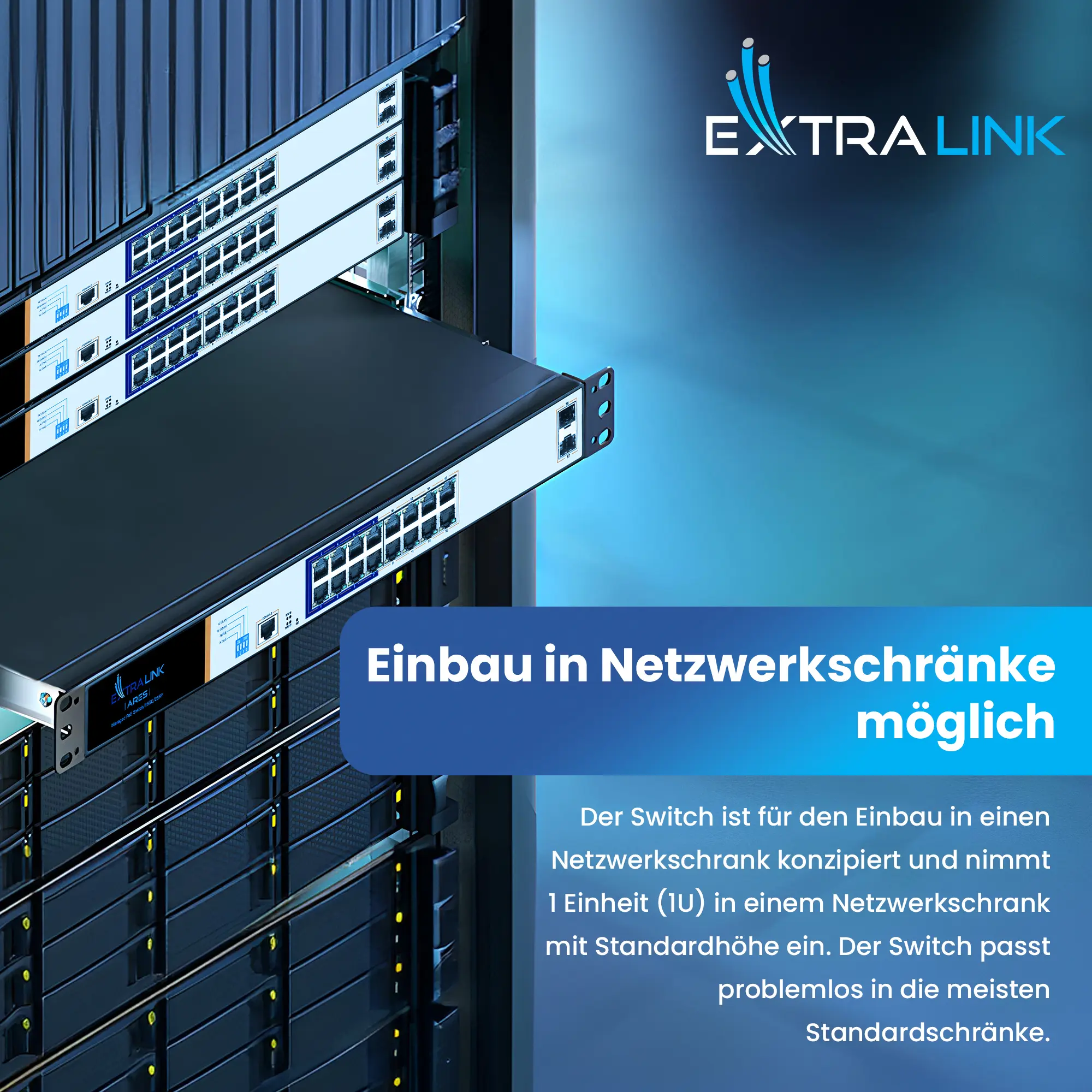 g&uuml;nstiger 16-Port-Switch