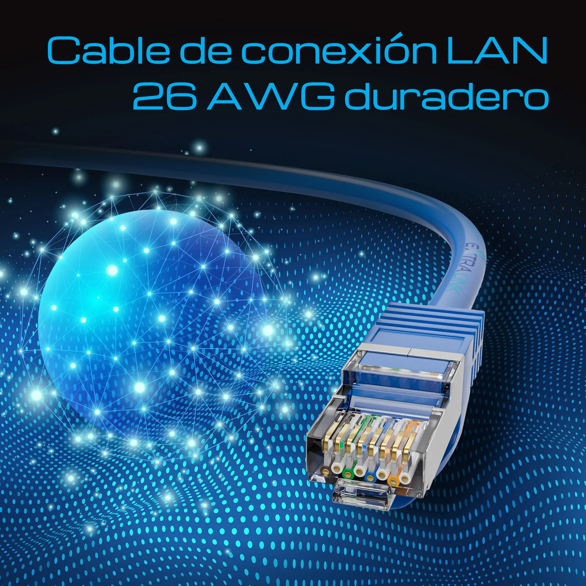 patchcord 6A SFTP 1m