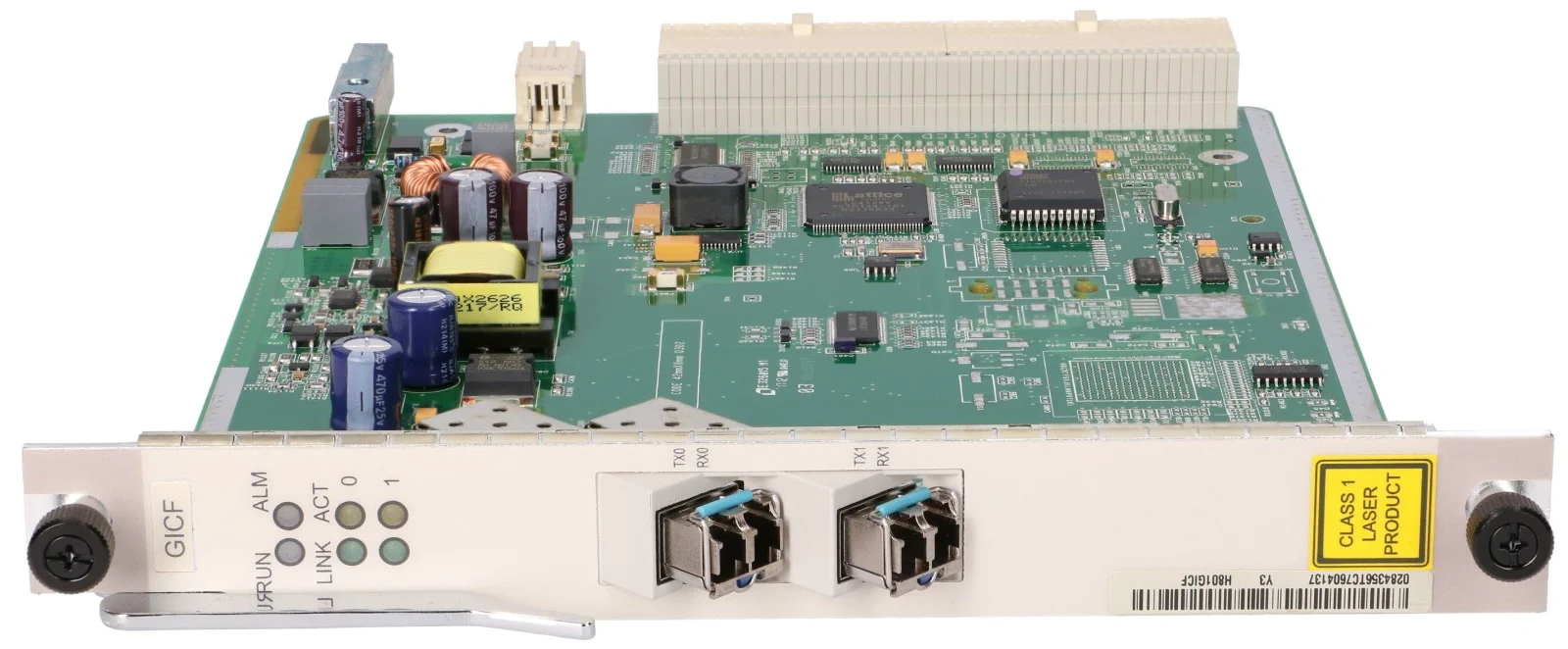 GICF de Huawei | Tarjeta de enlace ascendente OLT | 2 x 1,25GE
