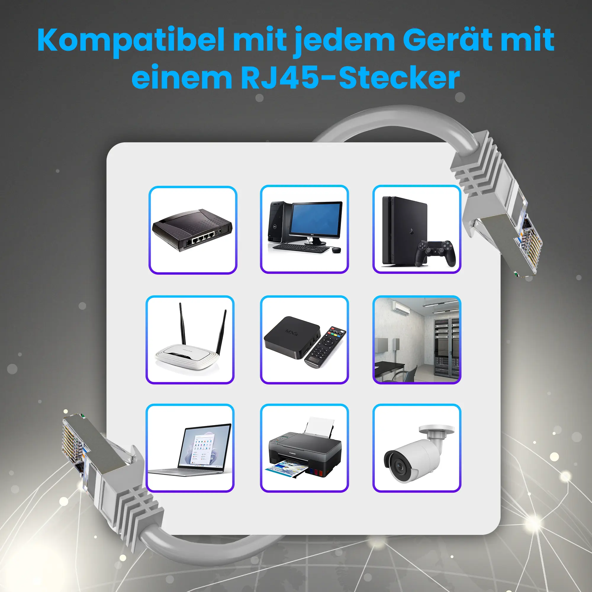 patchkabel 5e utp 0,5m rj45