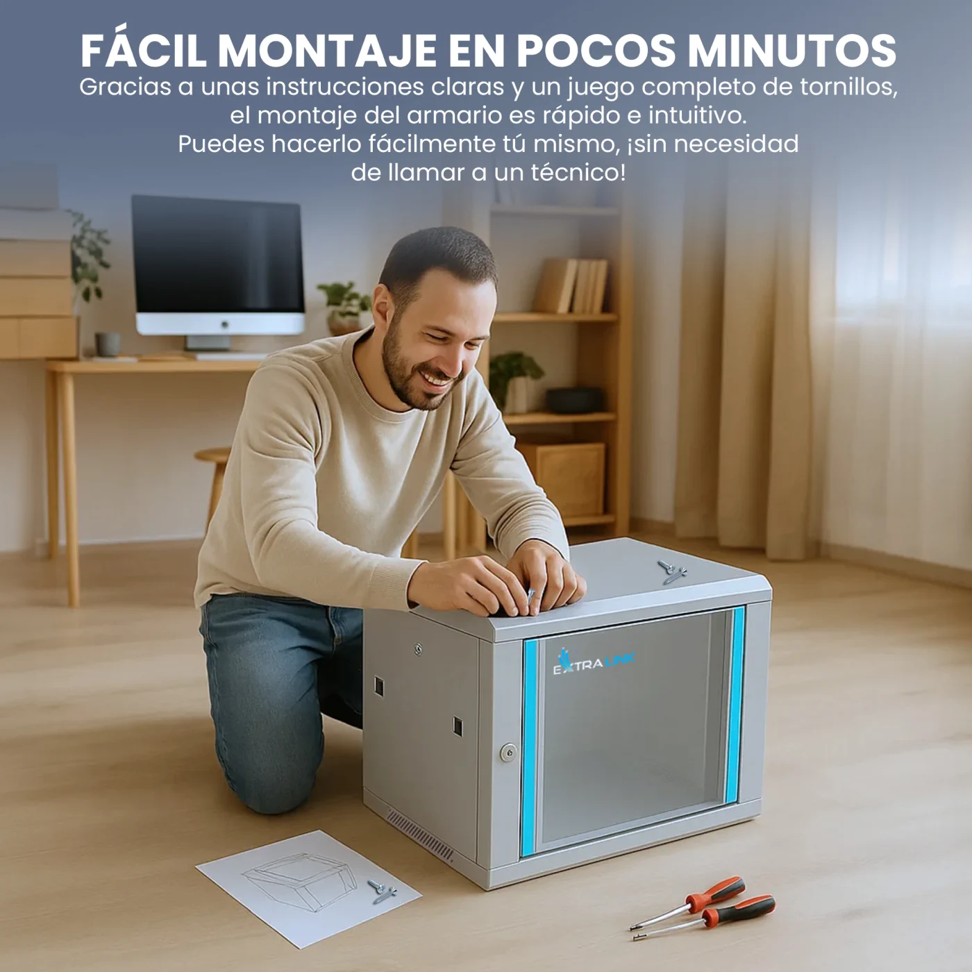 Techo del gabinete de EXTRALINK