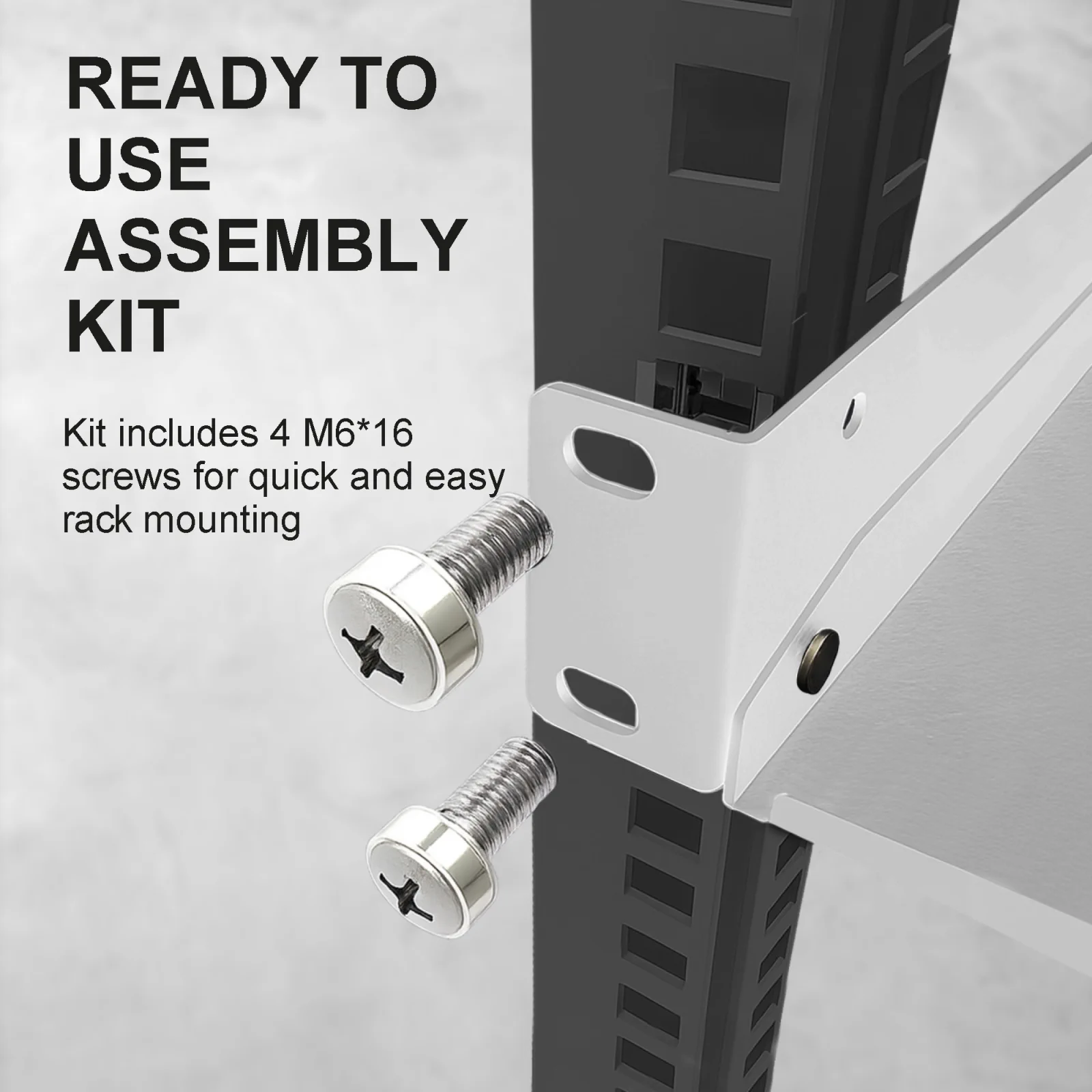 Extralink 1U 250mm Szara | Półka | 19