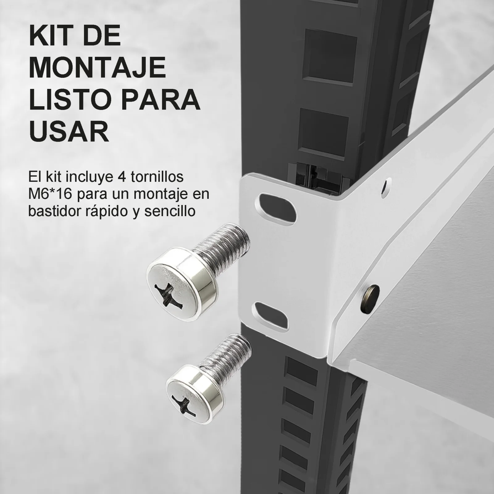 Extralink 1U 250mm gris | estante | 19