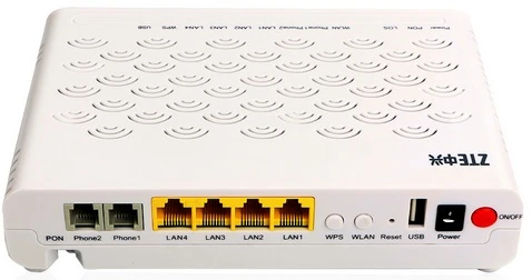 f660 v5.0 gpon onu, 4x ge 2x pots wifi 1x usb, usb 2.0, no patchcord, scapcscapc.