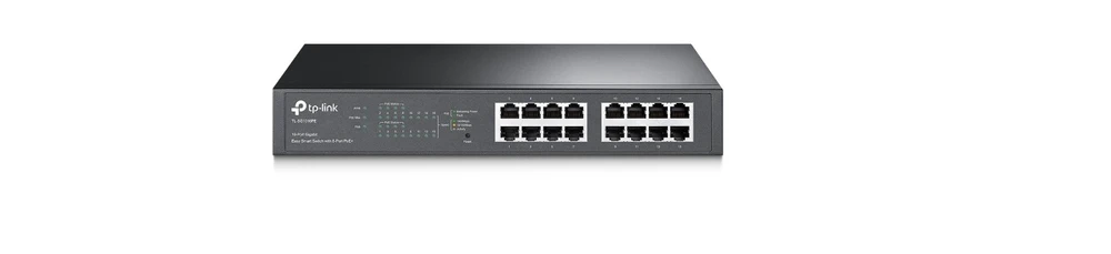 switch co ist ein einfacher 16-Port-Poe+-Gigabit-Rack-Switch