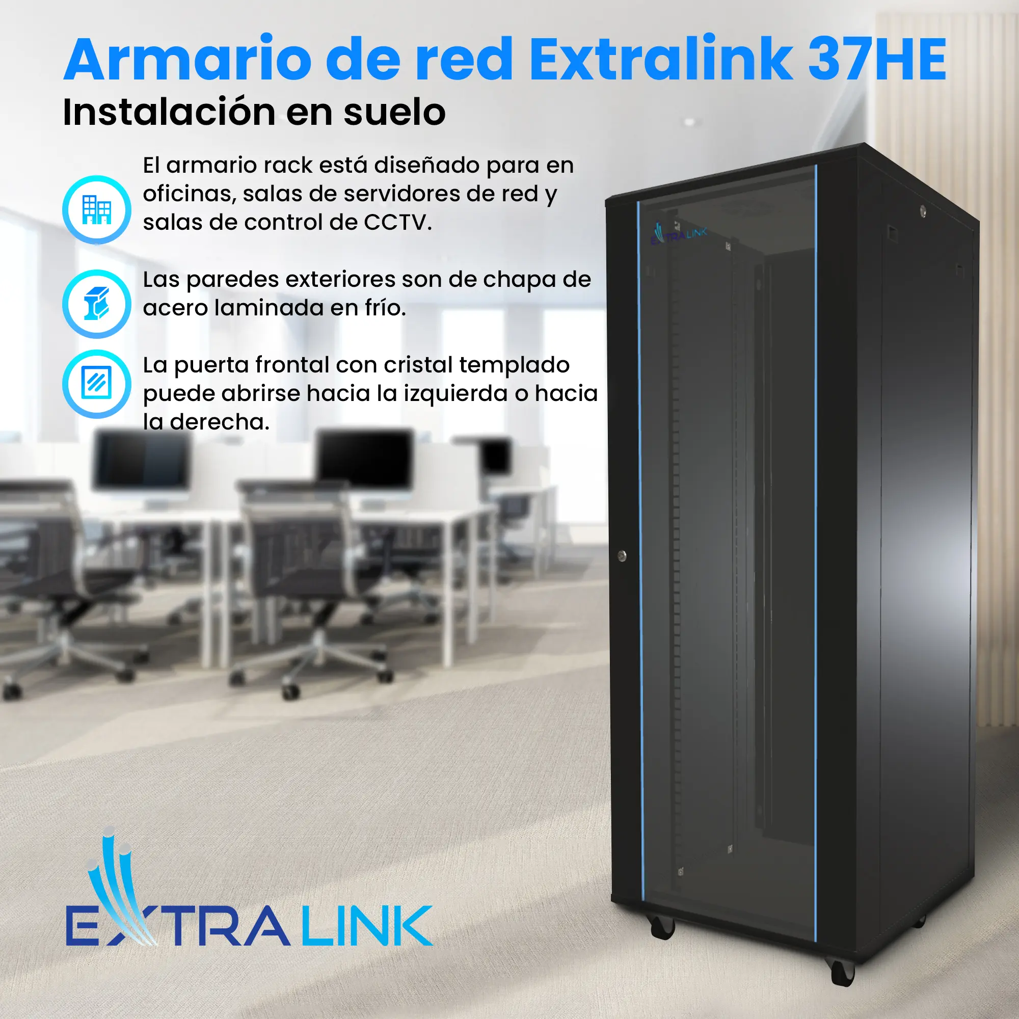 Interior del armario EXTRALINK
