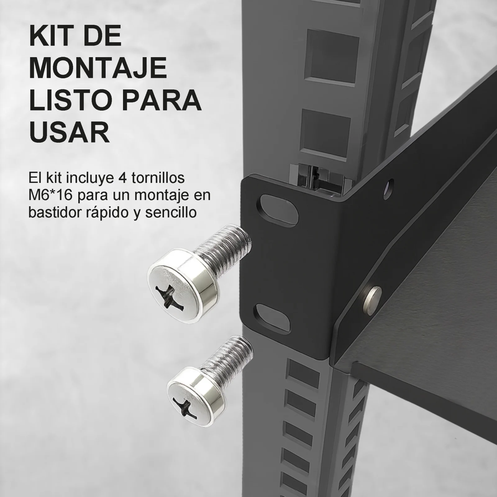 Extralink 1U 300mm Negro | estante | 19