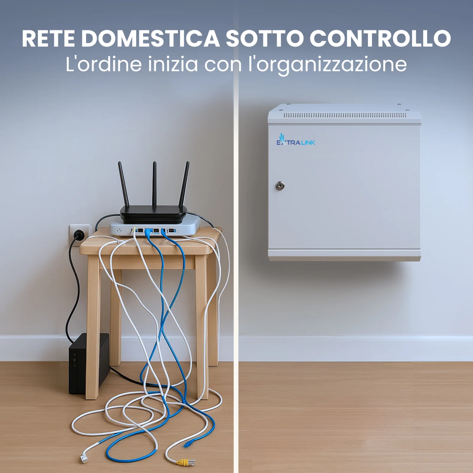 Interno dell'armadio EXTRALINK