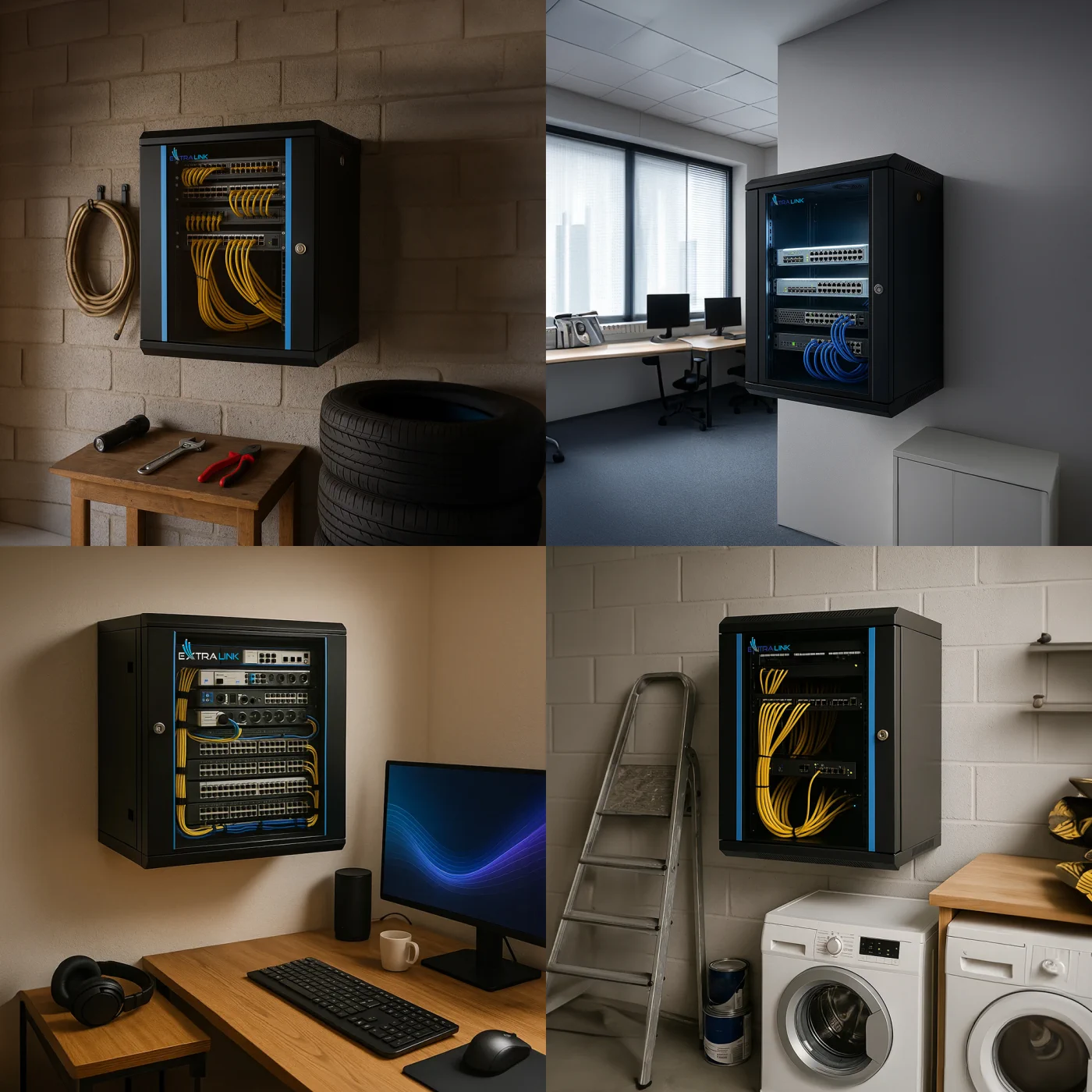 EXTRALINK Altura del gabinete