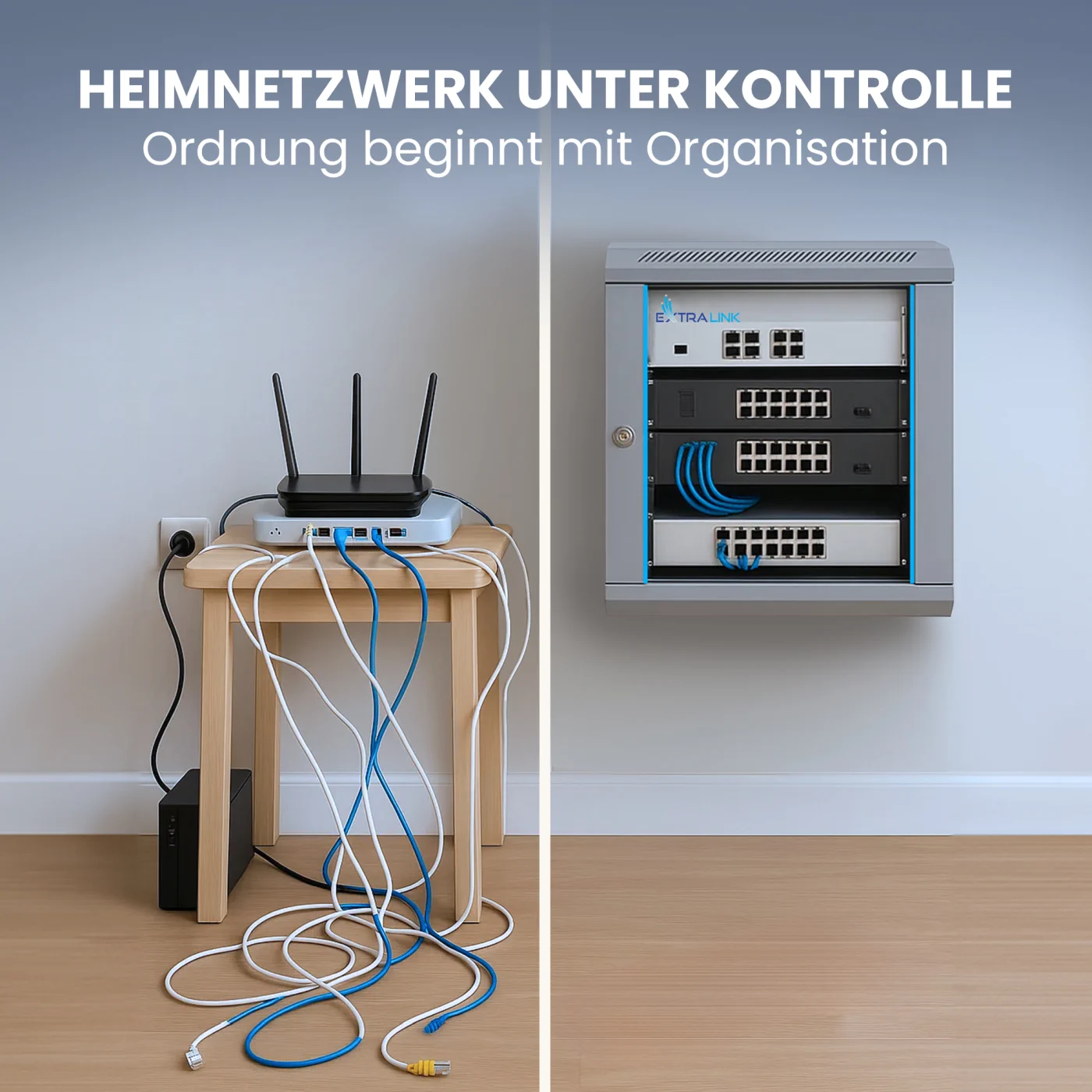 EXTRALINK-Schrank Innenraum