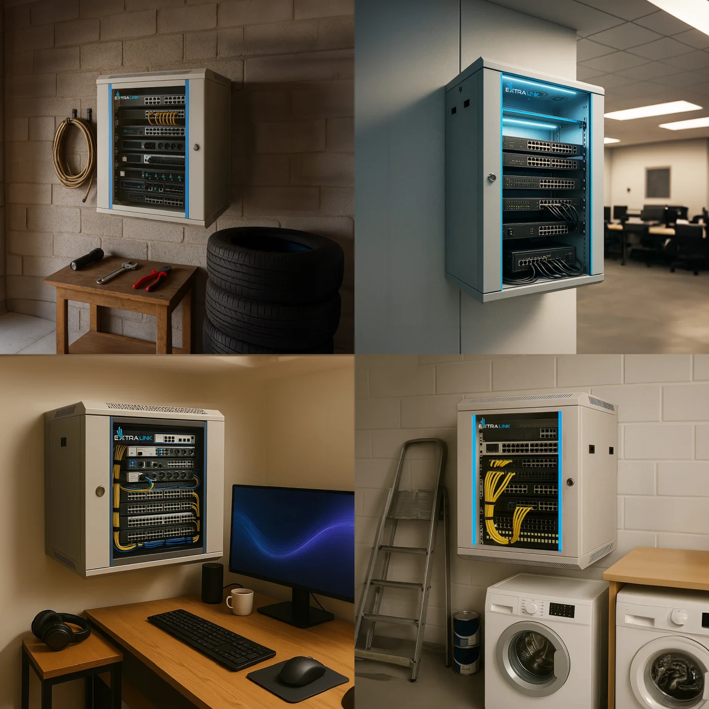 EXTRALINK Altura del gabinete