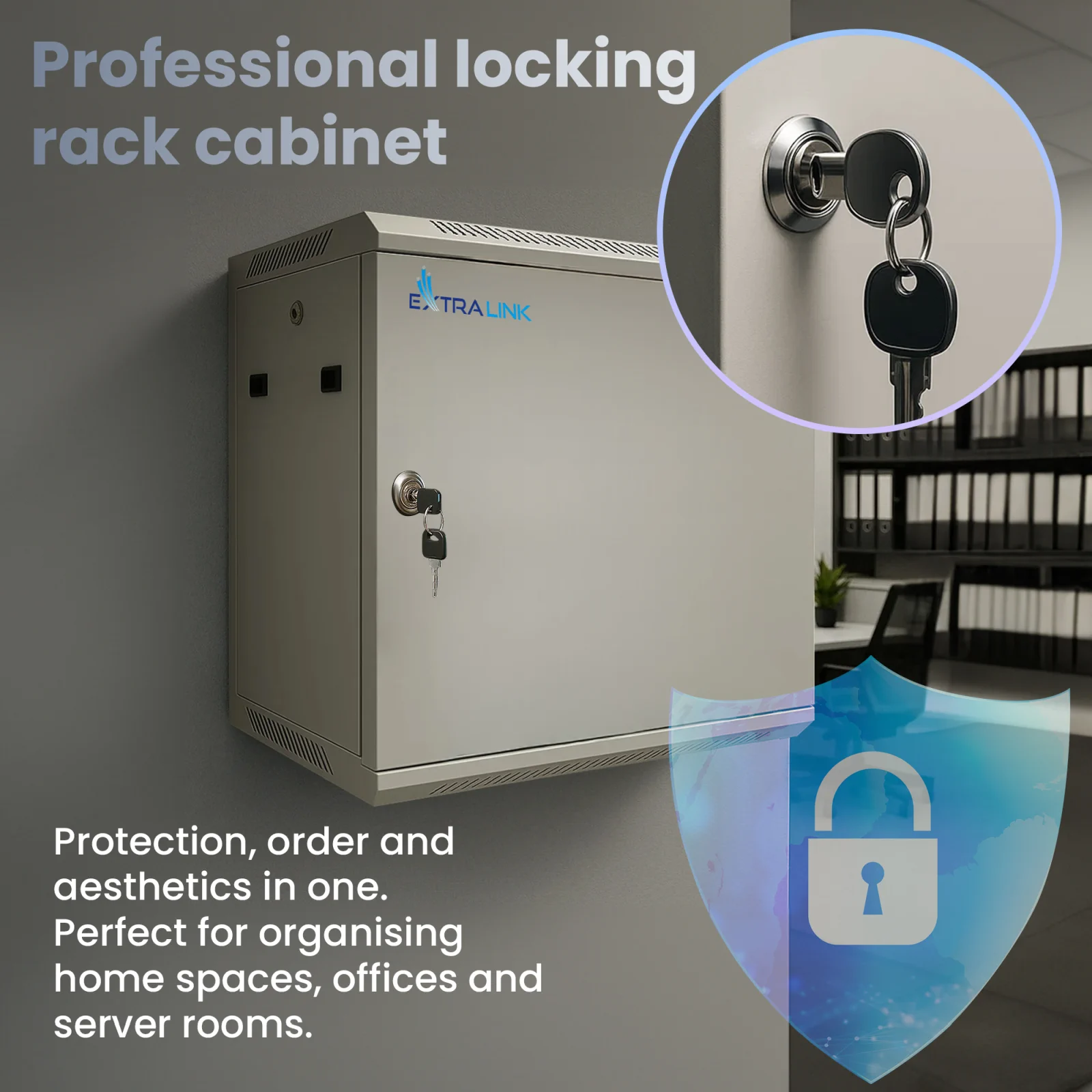 EXTRALINK Szafa Ściana