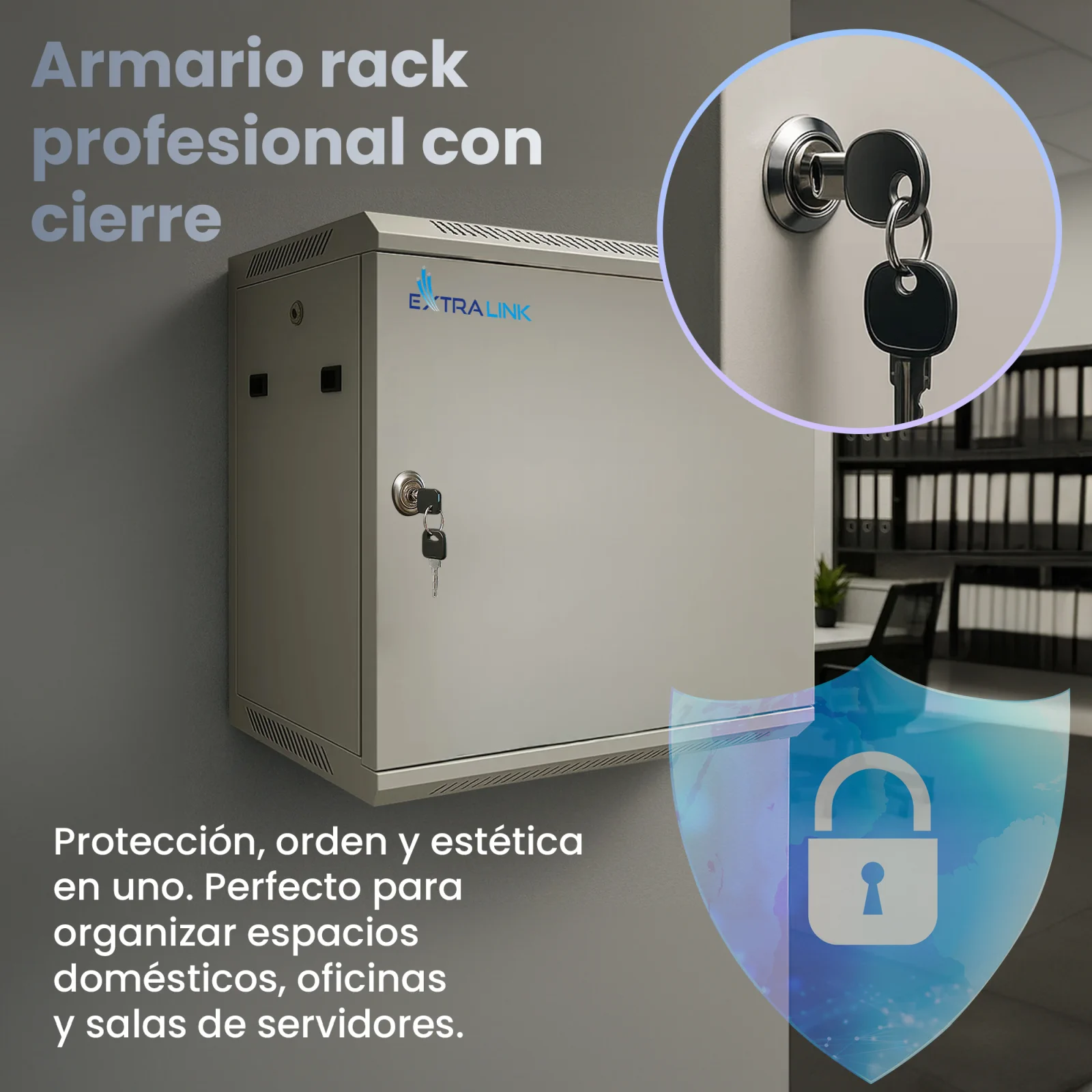 EXTRALINK Armario de pared