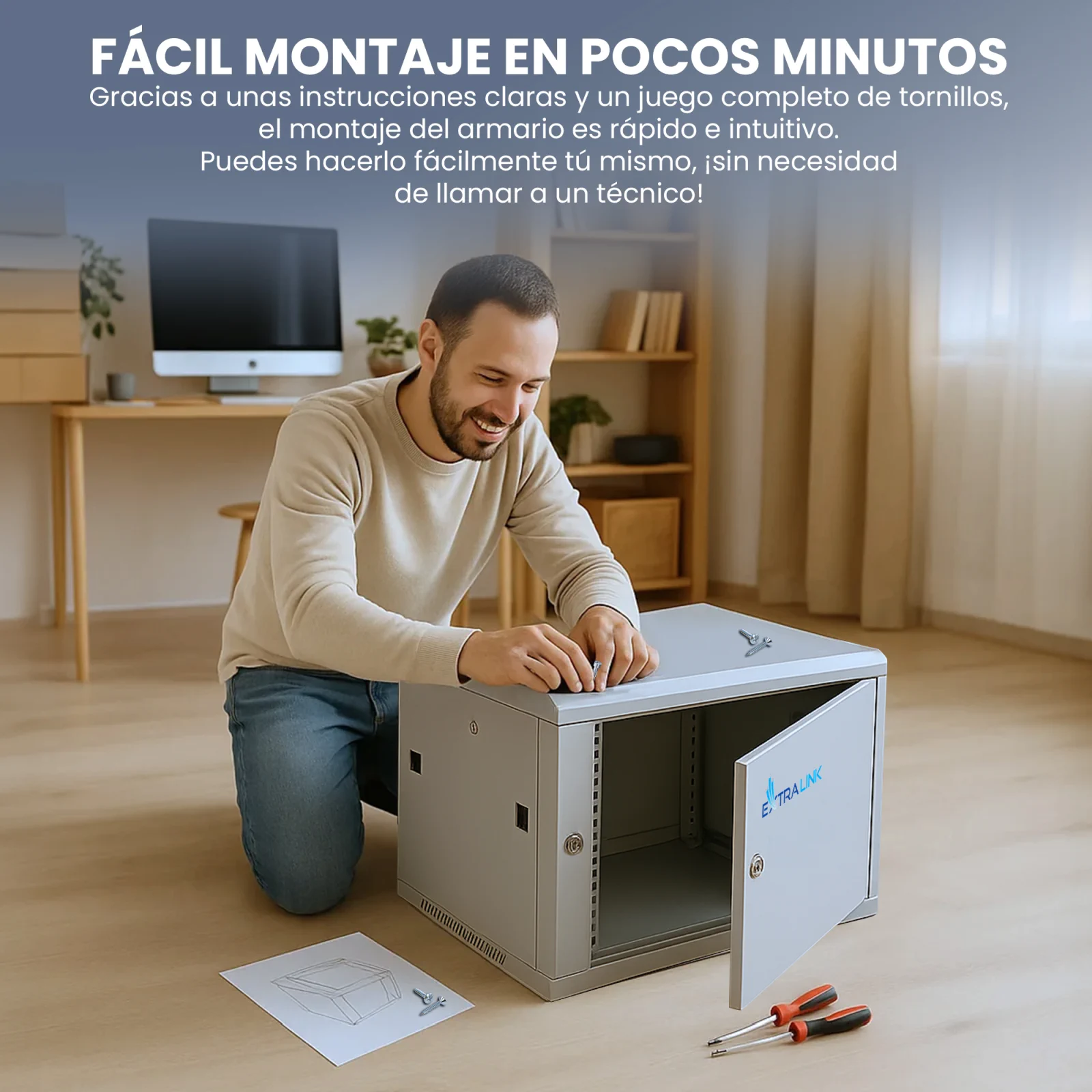 Techo del gabinete de EXTRALINK