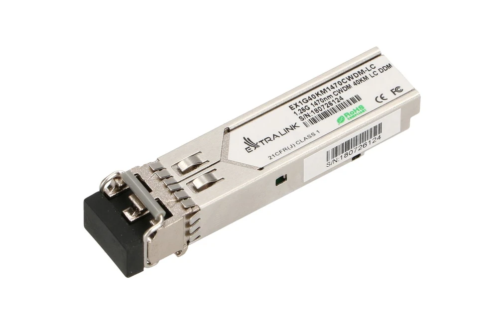 SFP CWDM 1,25G 1470NM SM 40KM LC DDM