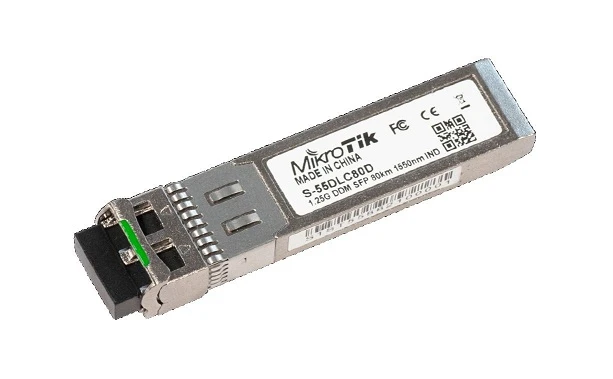 S-55DLC80D SFP МОДУЛЬ 1.25G SM 80KM 1550NM С ДВОЙНЫМ LC РАЗЪЕМОМ