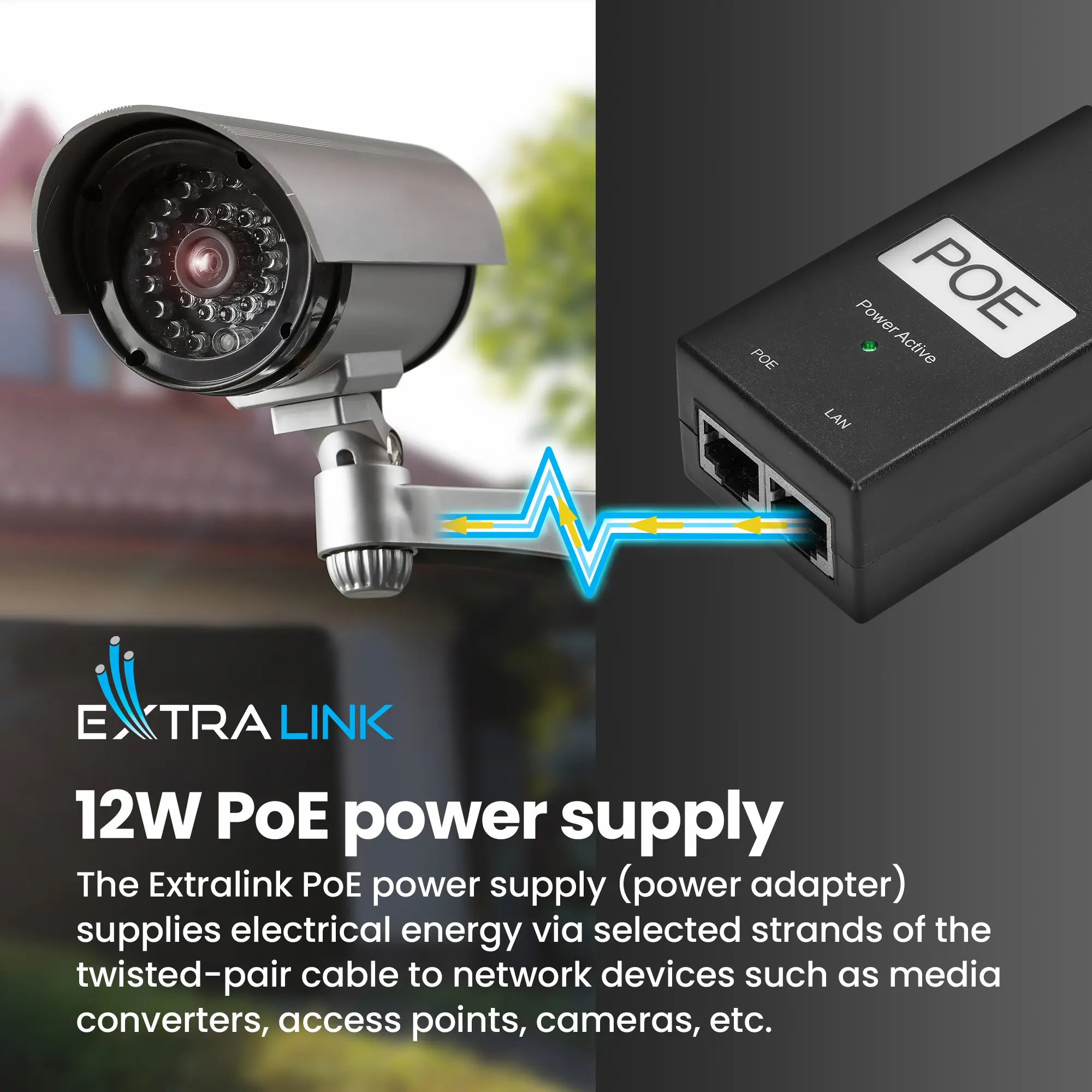 extralink power adapter power plug