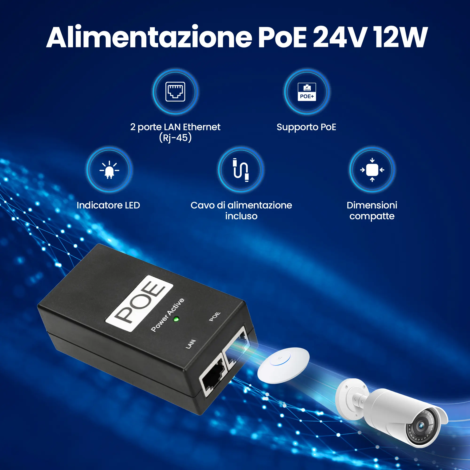 alimentazione 24v 1A 24W