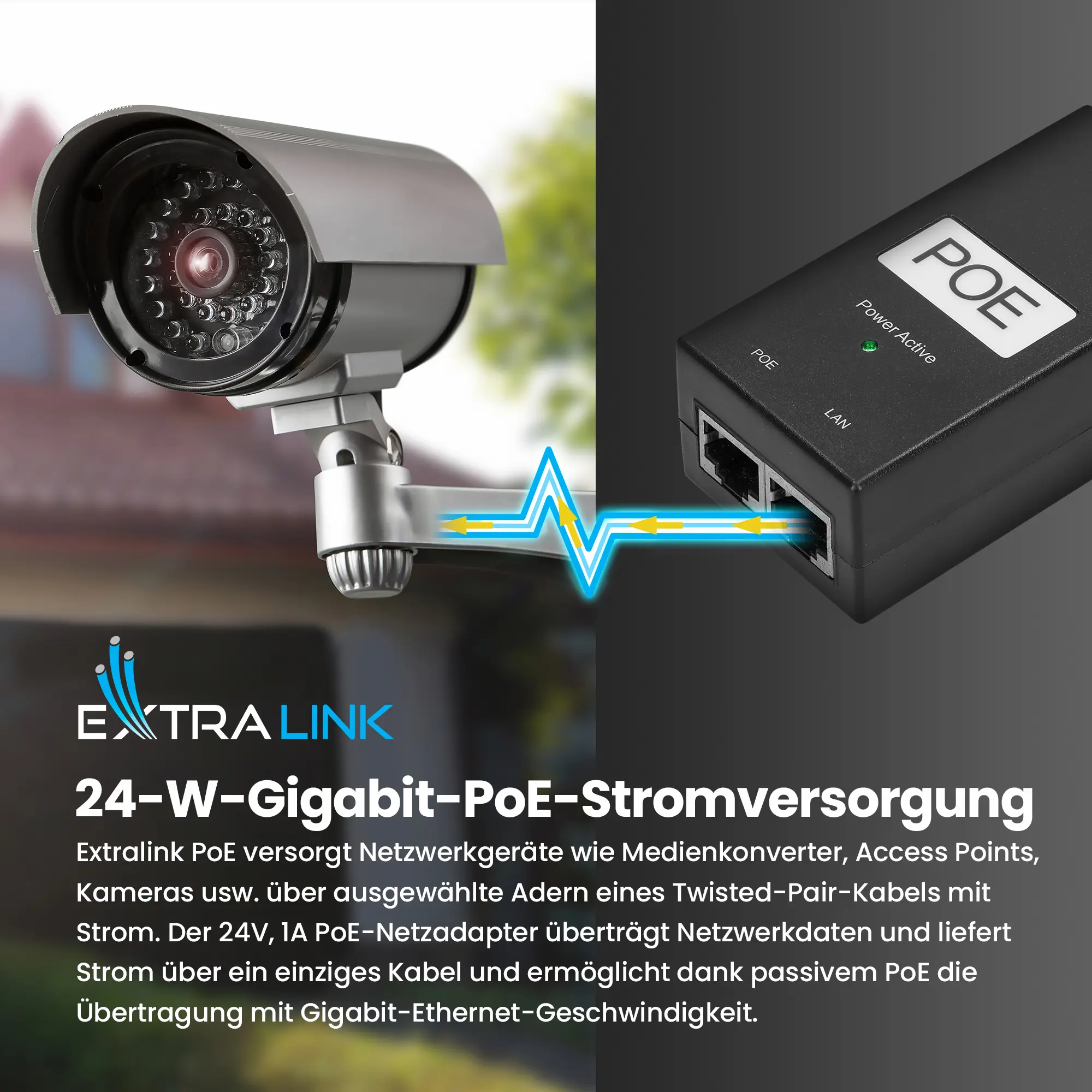 extralink netzadapter netzstecker