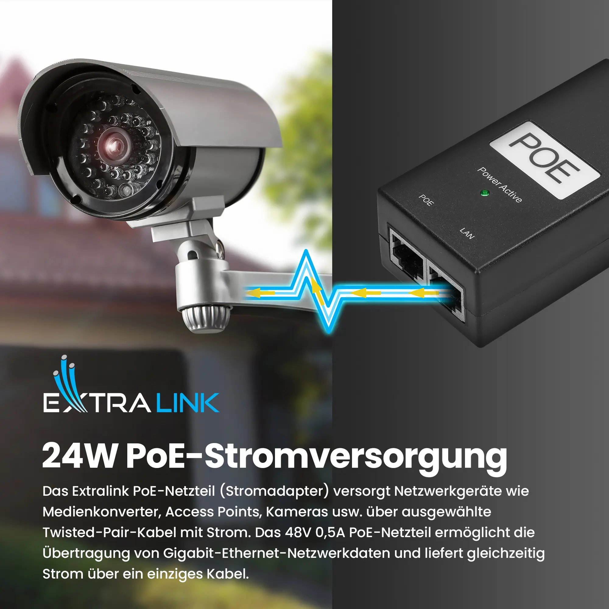 extralink netzadapter netzstecker
