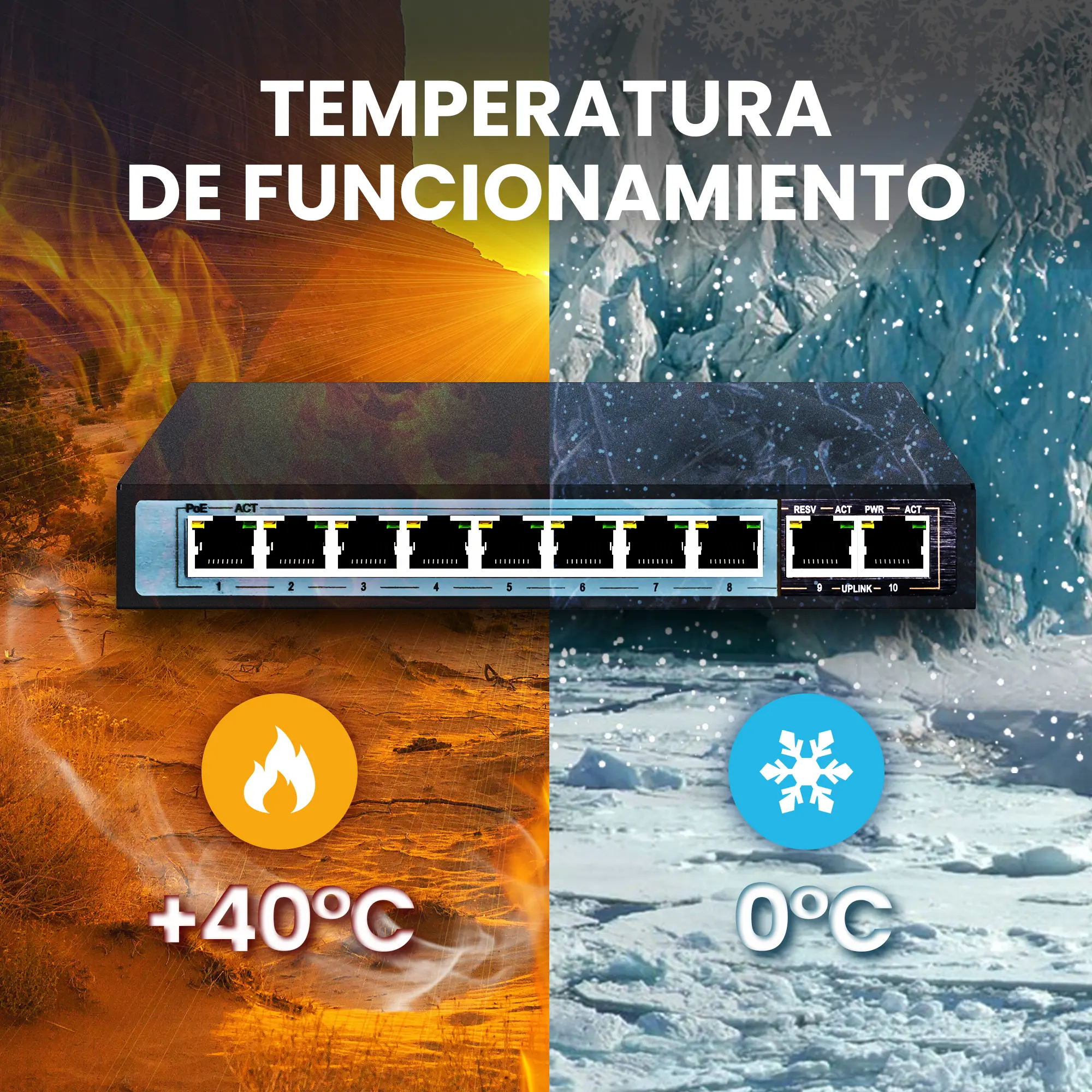 Extralink Perses switch poe