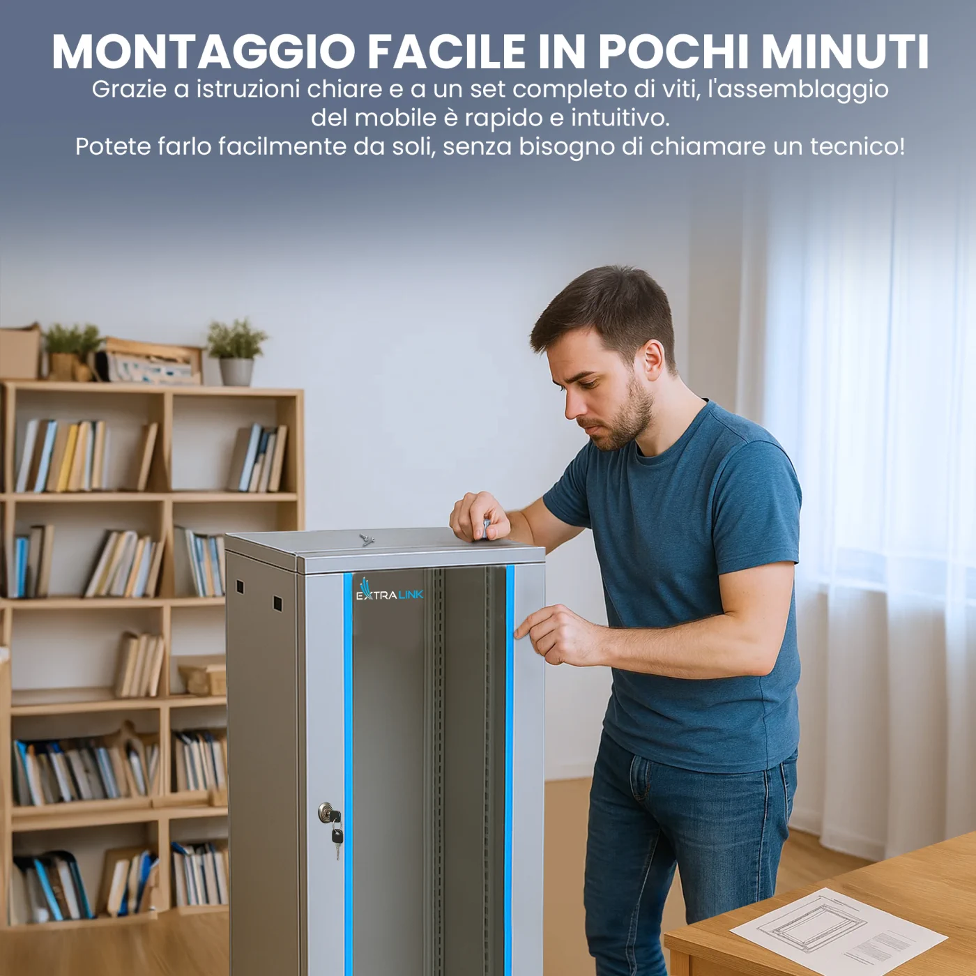 EXTRALINK Armadio a muro