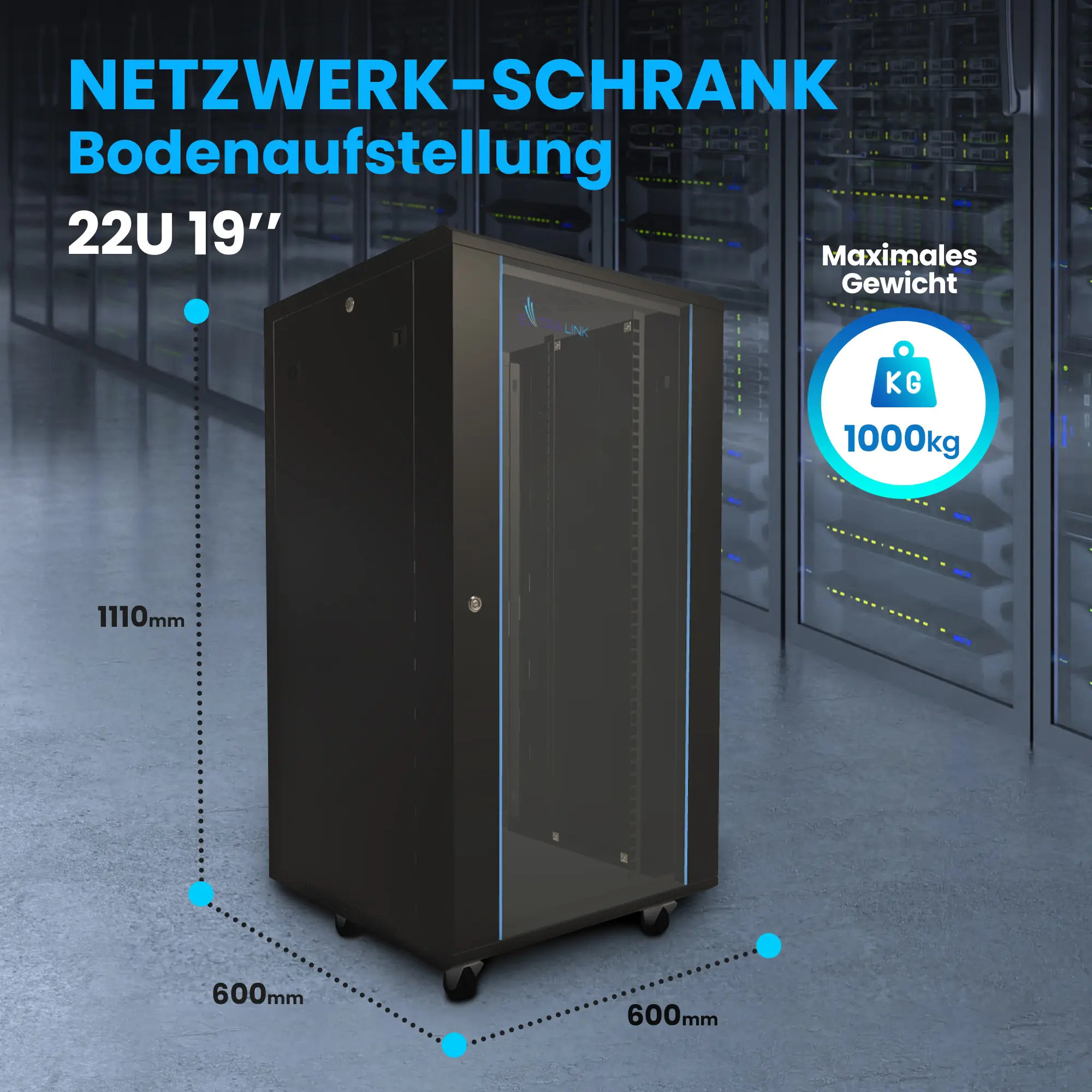 EXTRALINK Schrankh&ouml;he