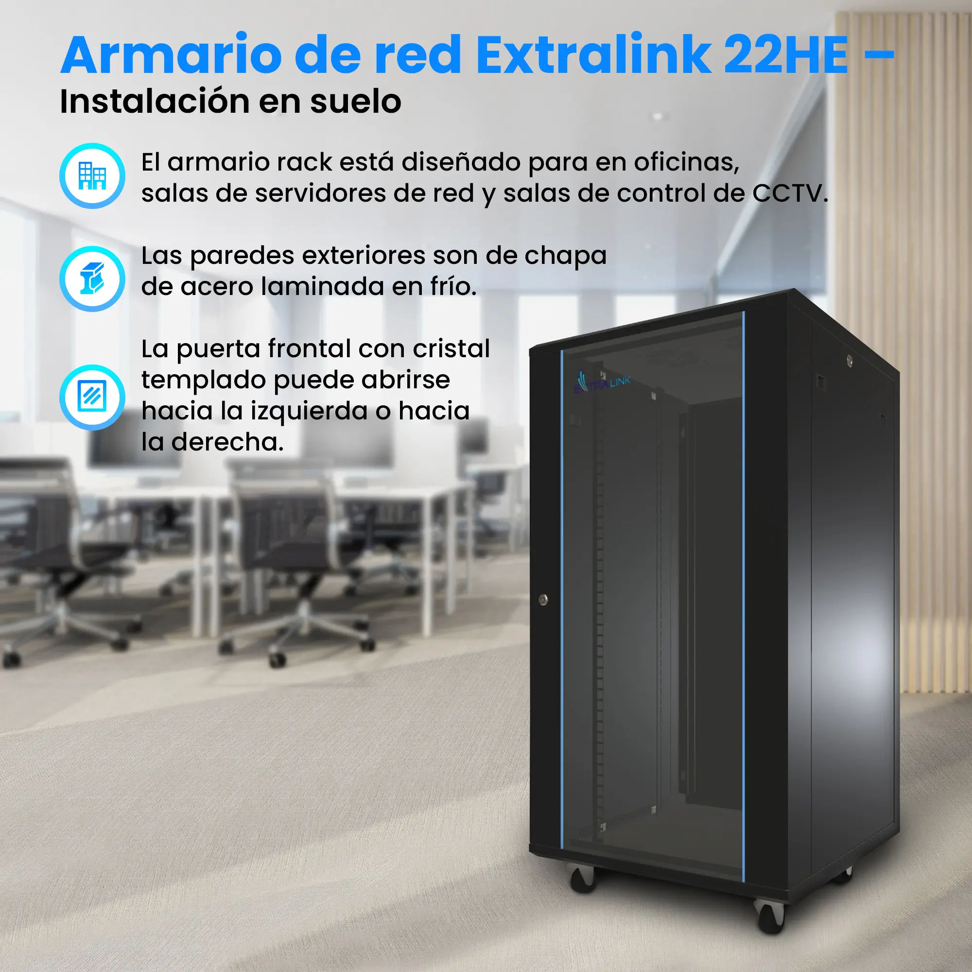 Interior del armario EXTRALINK