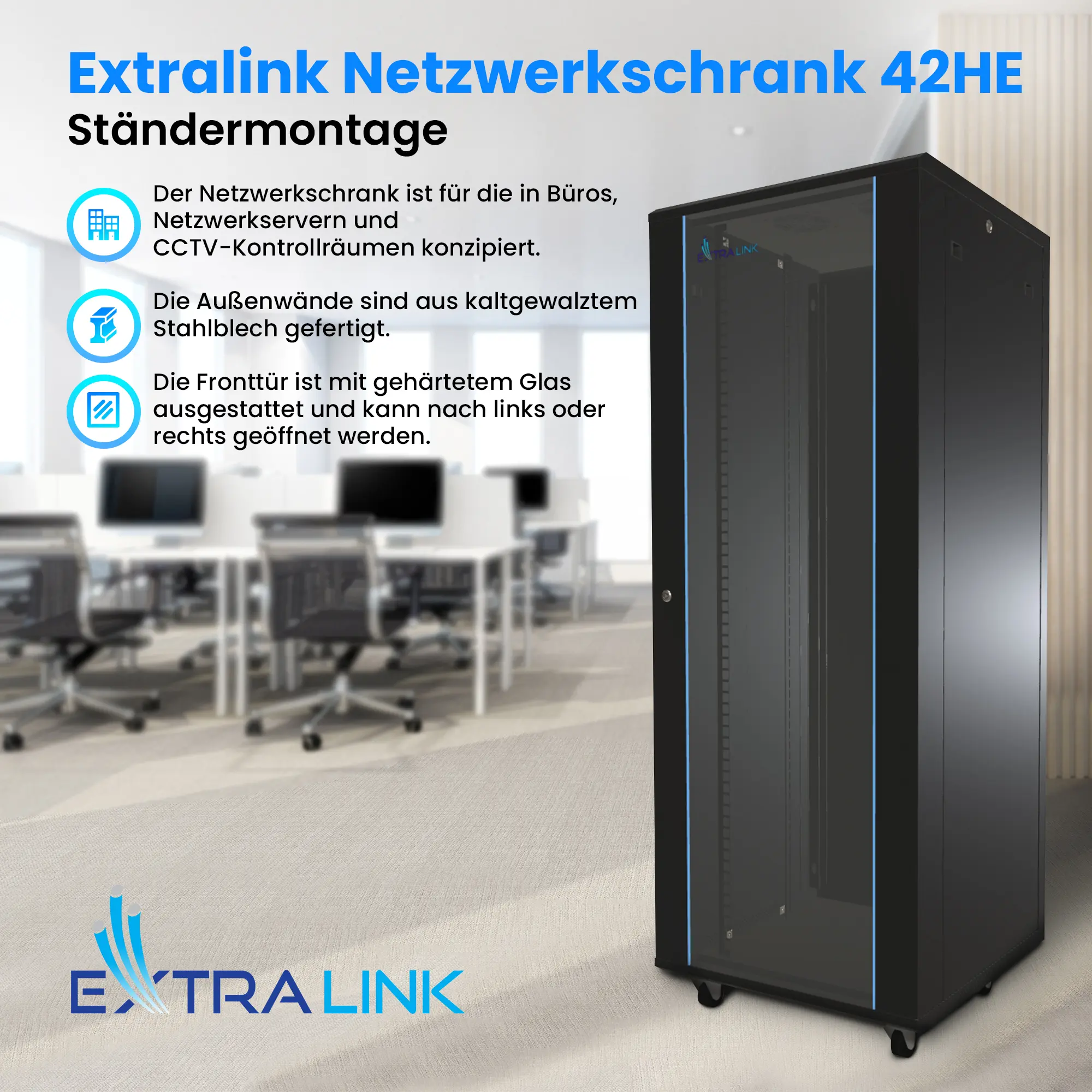 EXTRALINK-Schrank Innenraum