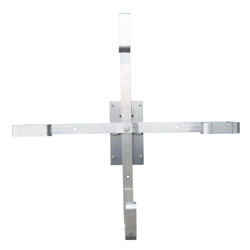 rack 60/60 para fibra óptica, quatro braços, 600x600